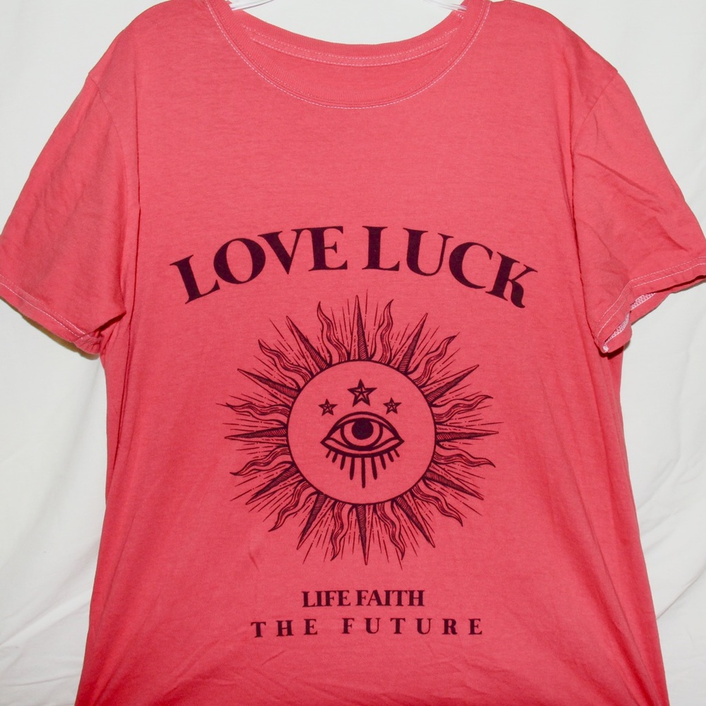 Urban Outfitters “Love Luck” Graphic Tee